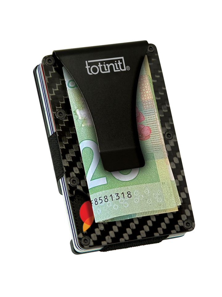 Carbon Fiber RFID Wallet - totinit Vault CF RFID wallet