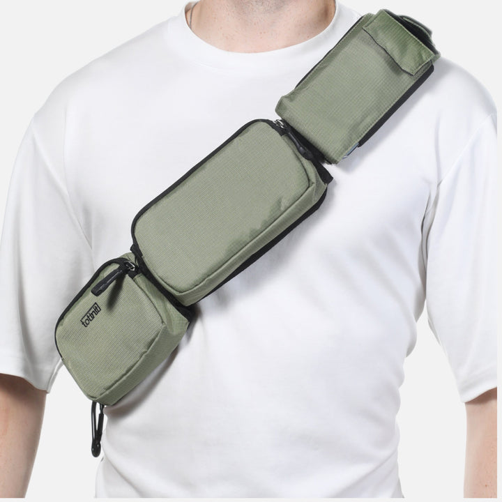 Passport Pro MOD2 Main Product Studio Model Core 3 pouches - #color_green