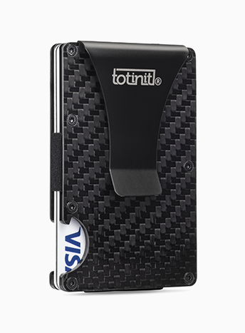 Carbon Fiber RFID Wallet - totinit Vault CF RFID wallet