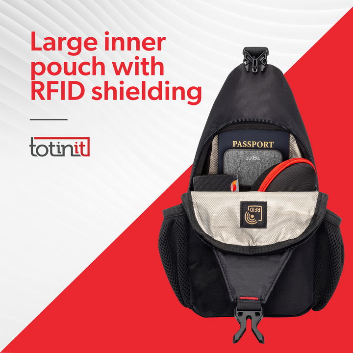 Mini Backpack & Crossbody Bag - totinit Trifecta Mobile Packer