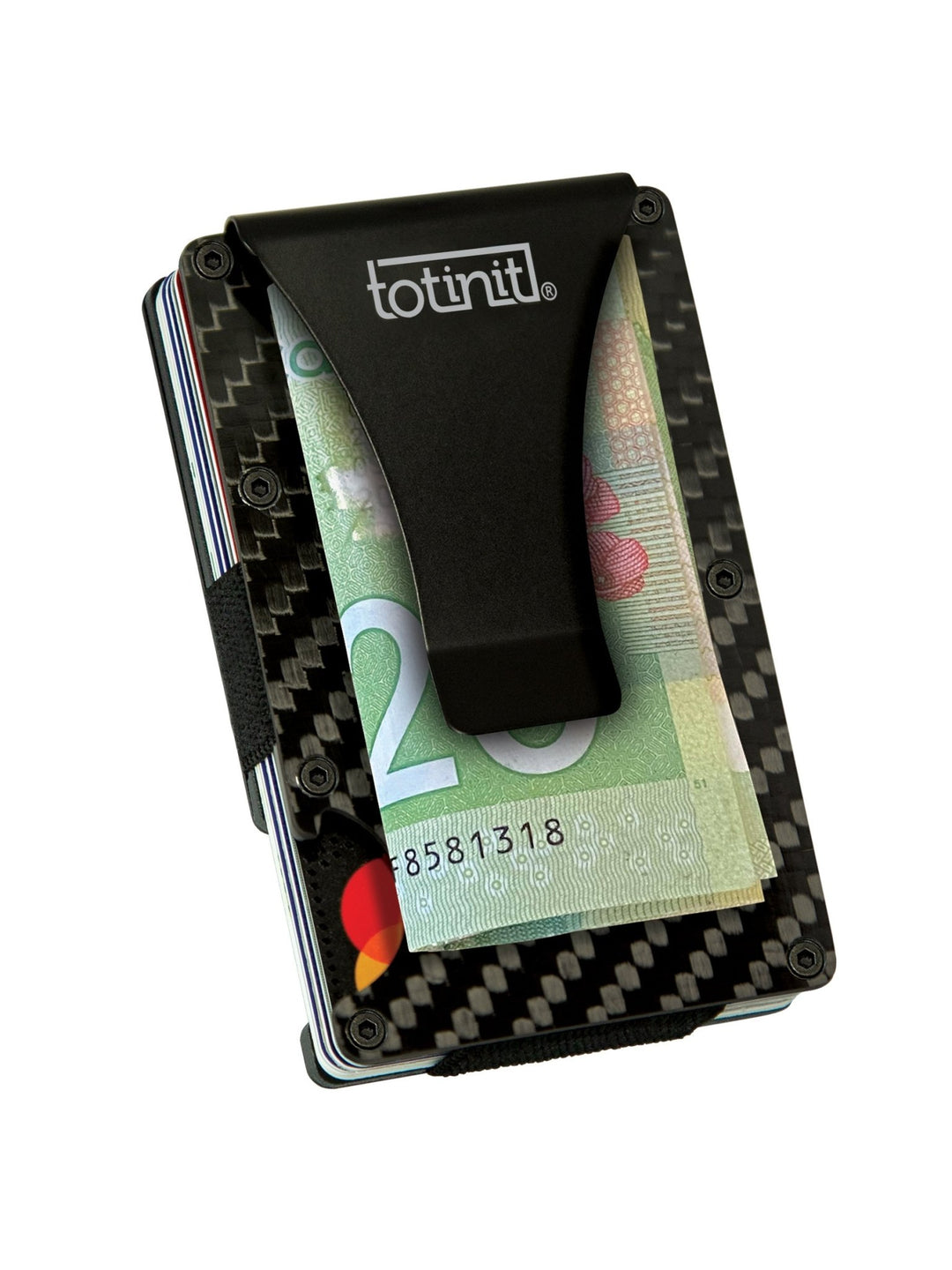 Carbon Fiber RFID Wallet - totinit Vault CF RFID wallet - totinit