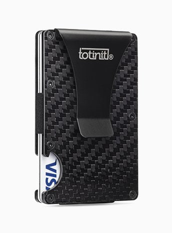 Carbon Fiber RFID Wallet - totinit Vault CF RFID wallet - totinit