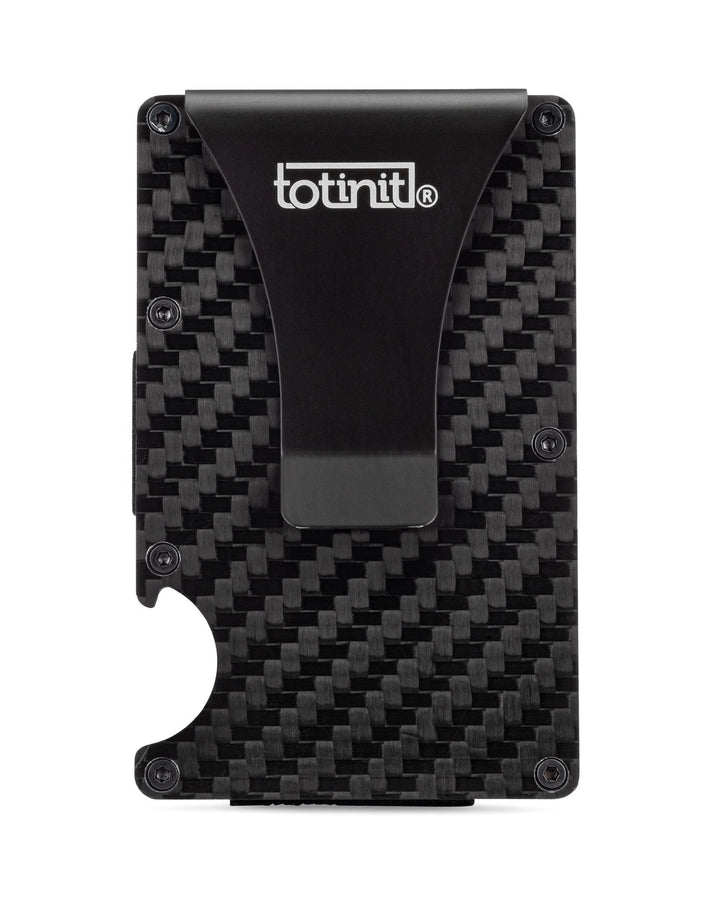 Carbon Fiber RFID Wallet - totinit Vault CF RFID wallet - totinit